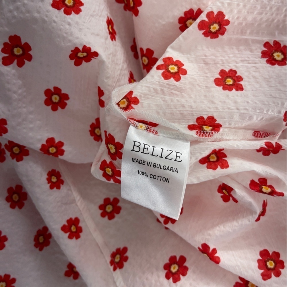 BELIZE high end wrap floral dress boho casual revolve shopbop 4 6 S - Picture 8 of 10